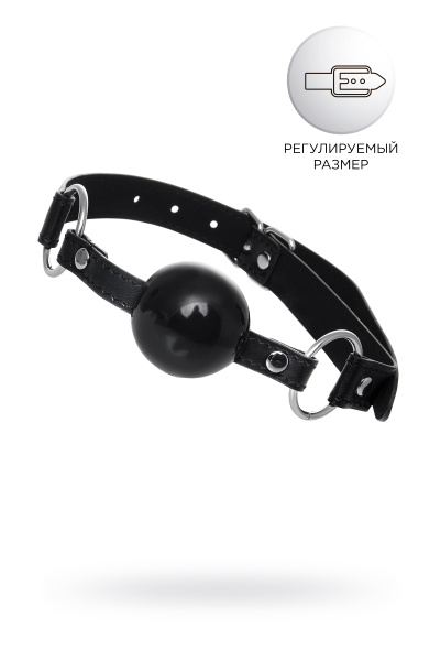 Кляп Anonymo.TPR, черный, 64 см