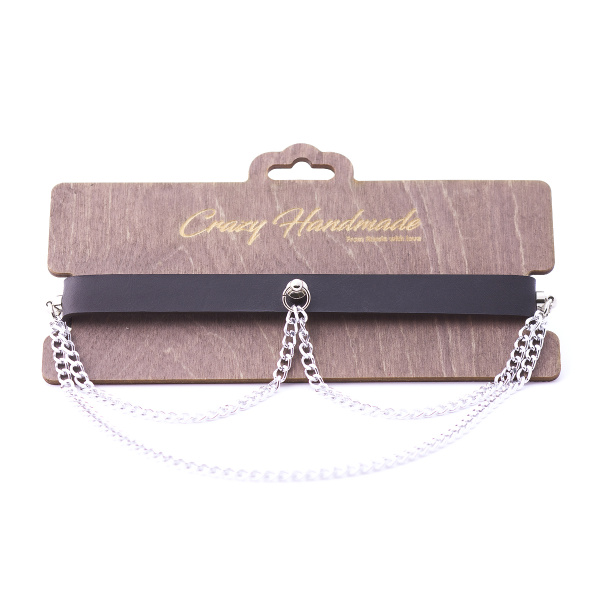 Чокер с короткими цепочками Crazy Handmade