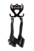 Подвес Pecado BDSM, «мягкий» с красной строчкой, чёрный