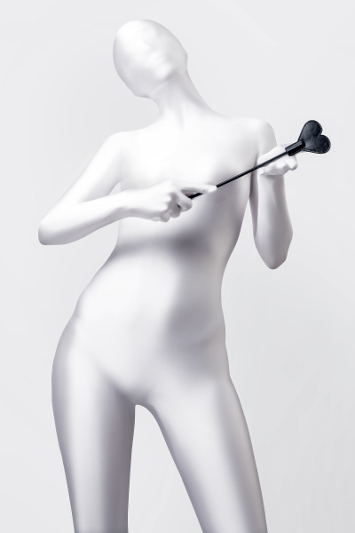 Стек Anonymo.PU кожа, черный, 35 см