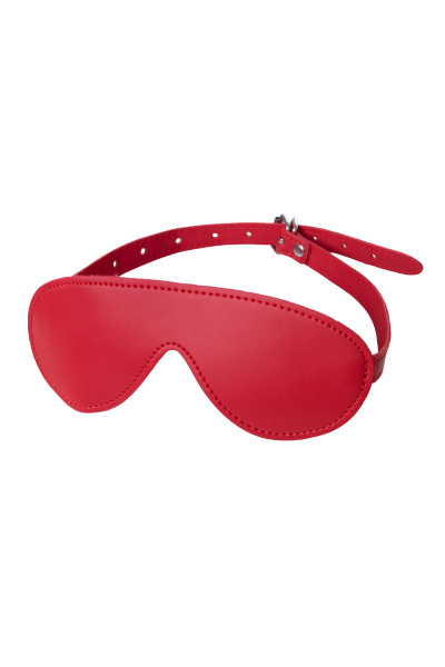 Маска Anonymo. PU кожа, красная, 65 см