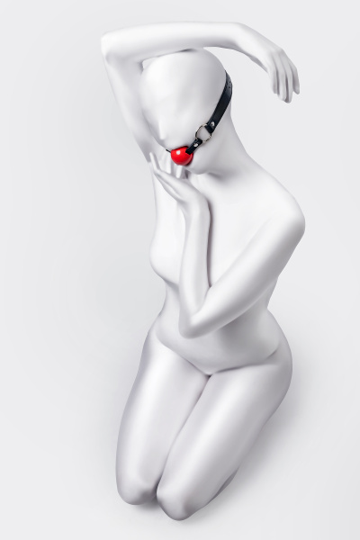 Кляп Anonymo.TPR, красный, 64 см