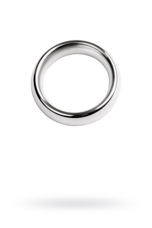 Кольцо на пенис, TOYFA Metal, металл, серебристое, Ø 4,5 см