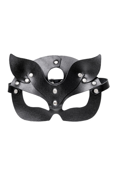 Маска кошки Pecado BDSM, рельефная, чёрная