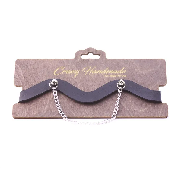 Чокер - волна с цепочками Crazy Handmade